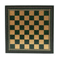 Green Leatherette Cabinet Chess Board (top)