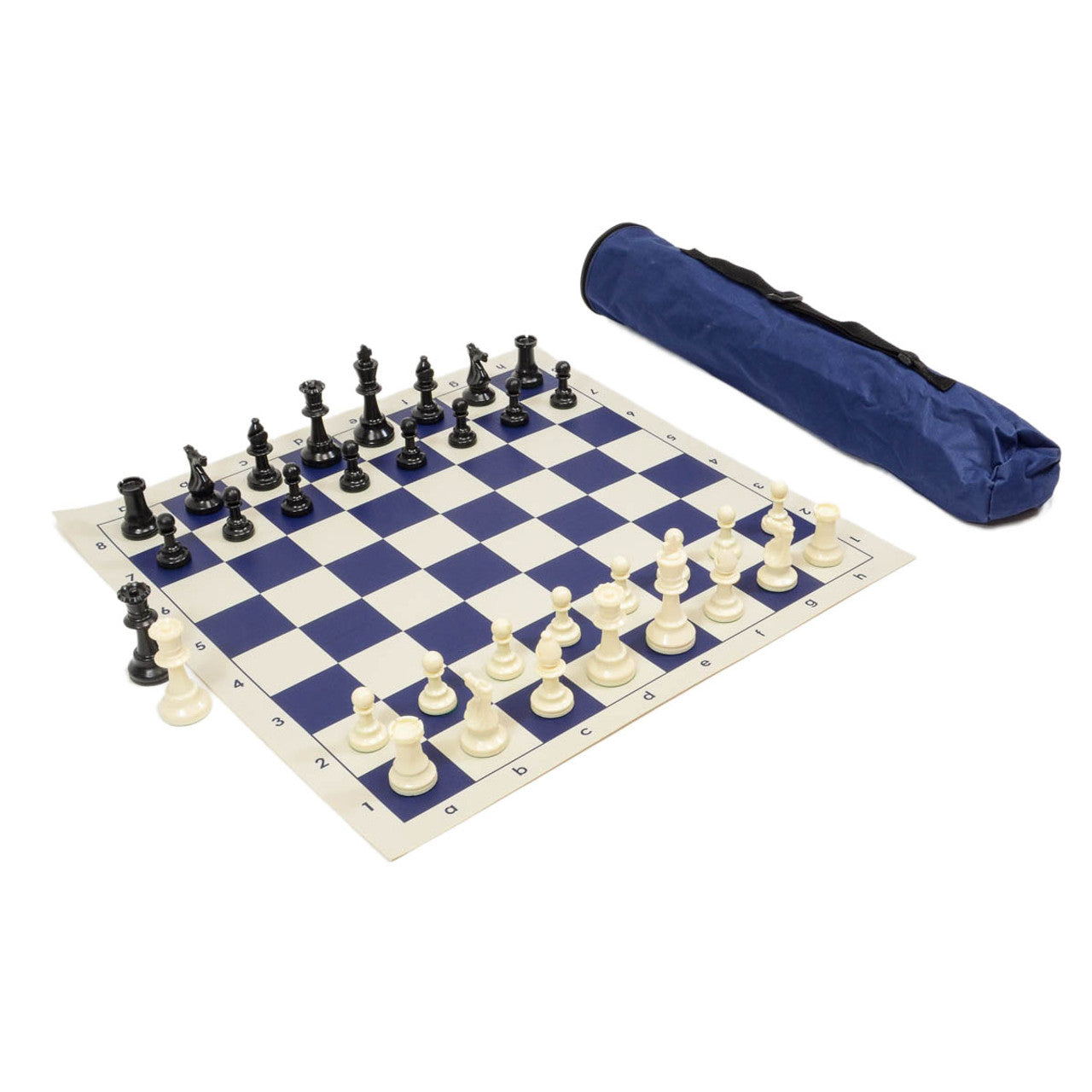 Archer Chess Set Combo with canvas bag (blue)