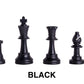 Black Plastic Chessmen