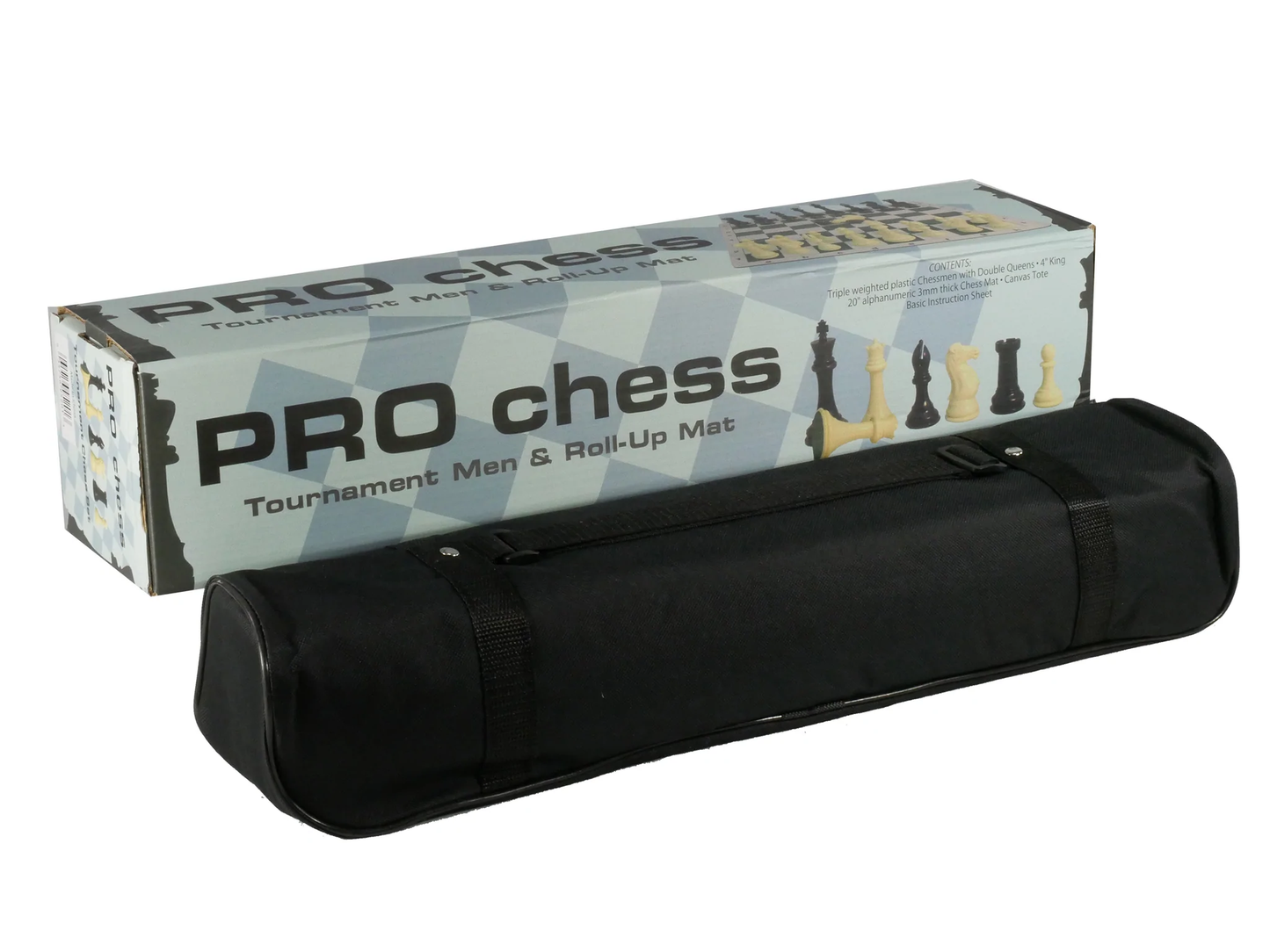 Pro Chess set and tote bag