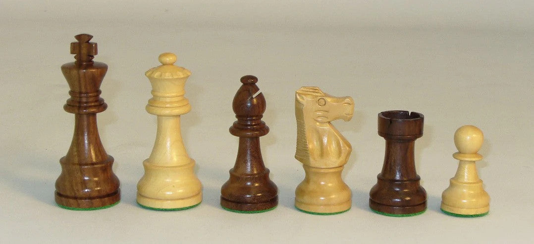 Sheesham Wood French Knight Chessmen