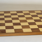 Walnut & Maple Veneer Chess Board