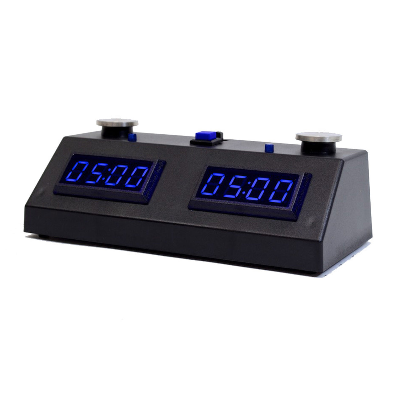 ZMF-II Digital Chess Timer black with blue LED
