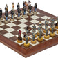 American Civil War Themed Chessmen & Champion Board Chess Set