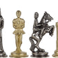 Brass Camelot Themed Chessmen