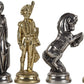 Brass Napoleon Themed Chessmen