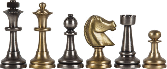 Silver plated Brass Staunton Chess Pieces
