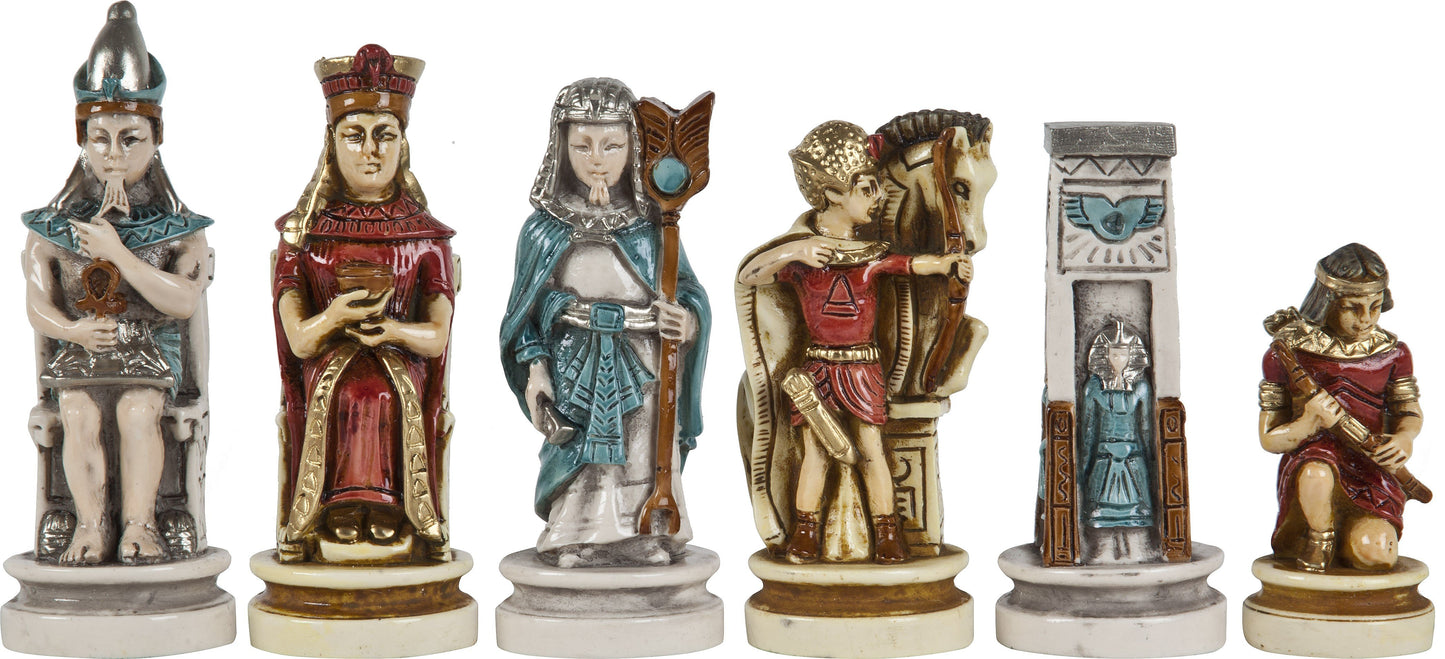 Cleopatra The Queen Of The Nile Themed Chess Pieces
