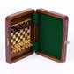 8 inch Continuous Magnetic Folding Chess Set open