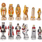 Incas and Spanish Themed Chessmen
