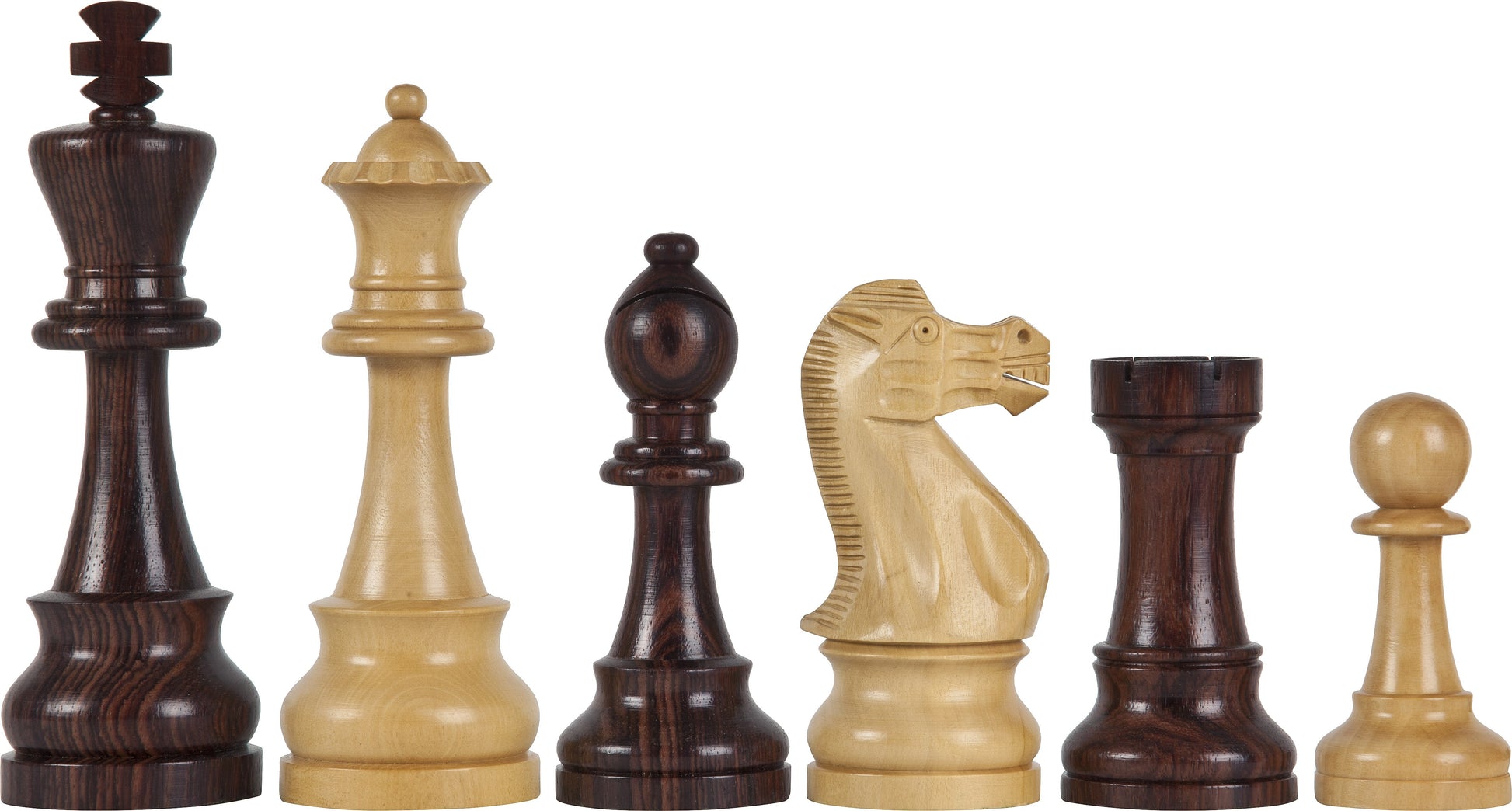 6 inch King of Chess Wood Chess Pieces