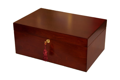 Large Coffer Chess Box mahogany