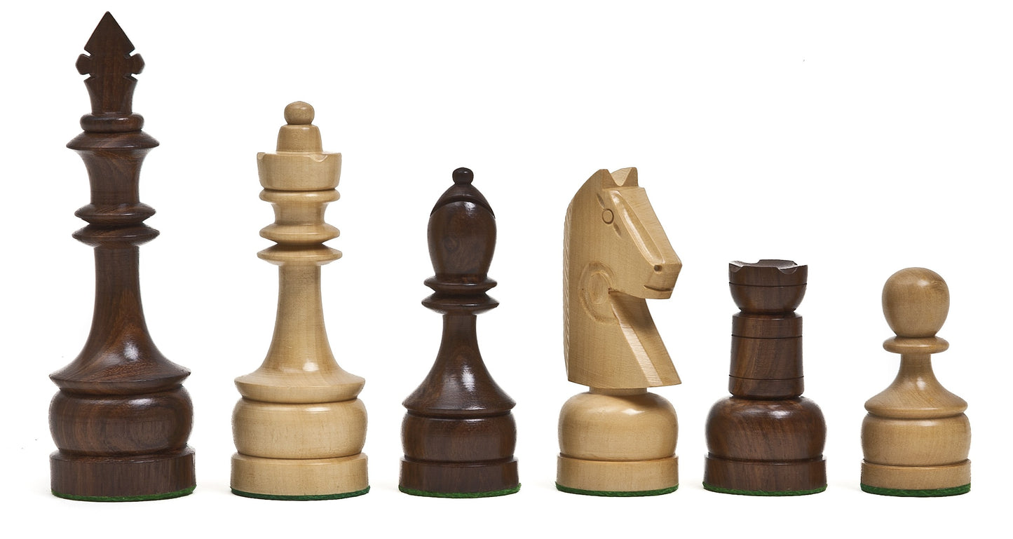 Staunton Champ Wood Chess Pieces