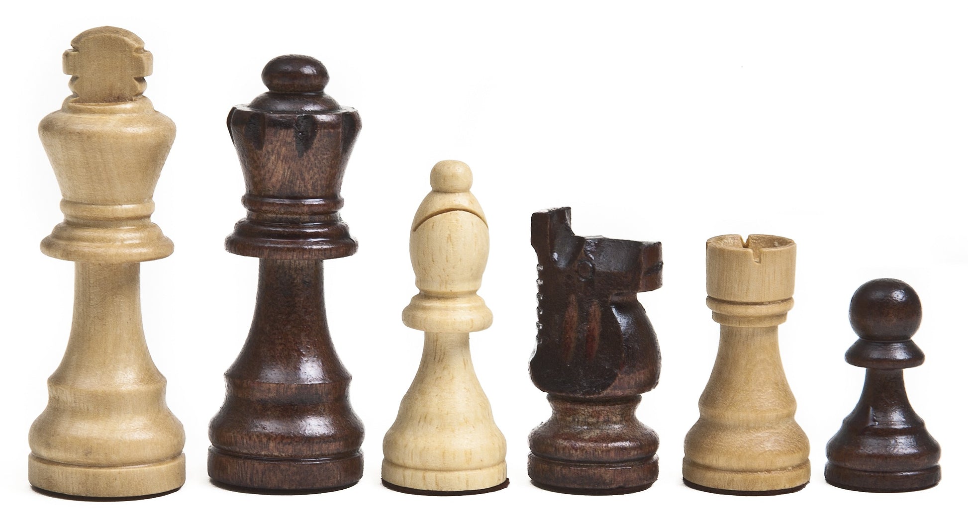 Traditional Staunton Wood Chess Pieces
