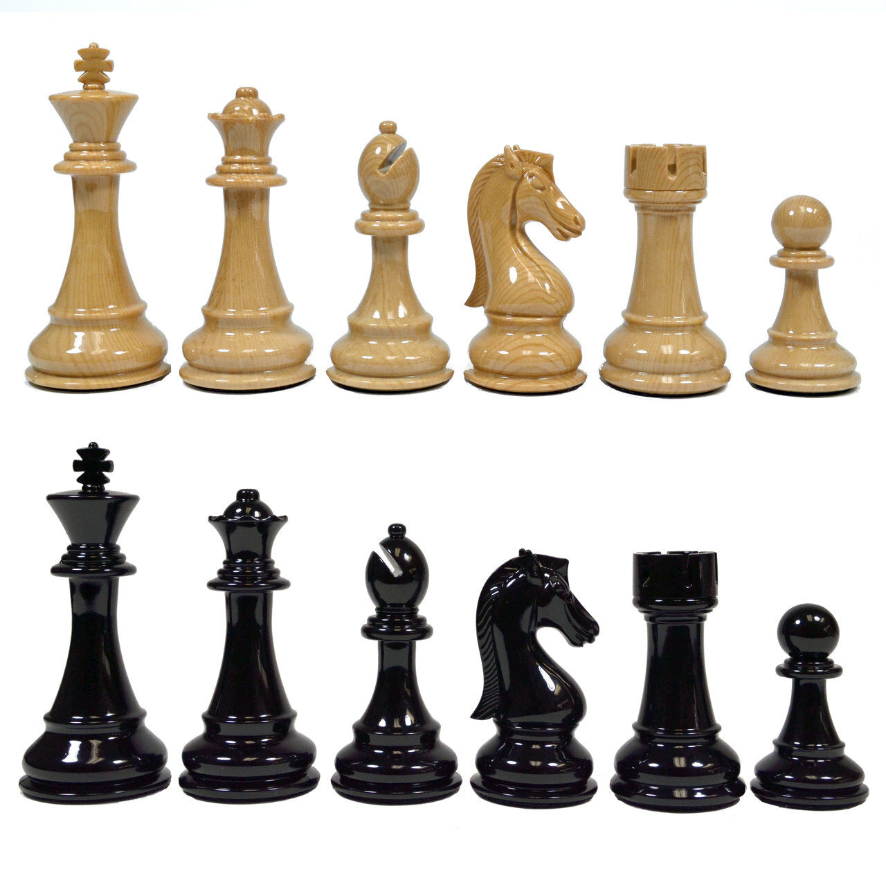 Woodtek Candidate Chess Pieces (4.25 Inch)